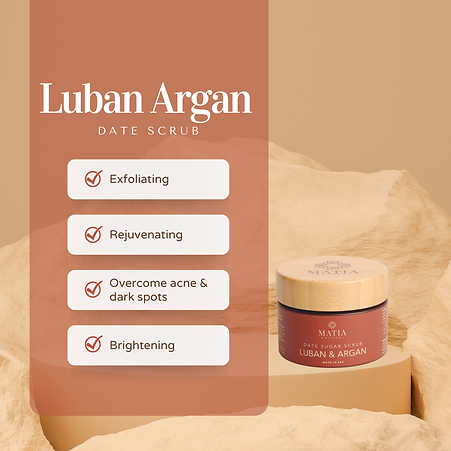 Luban & Argan Date Scrub