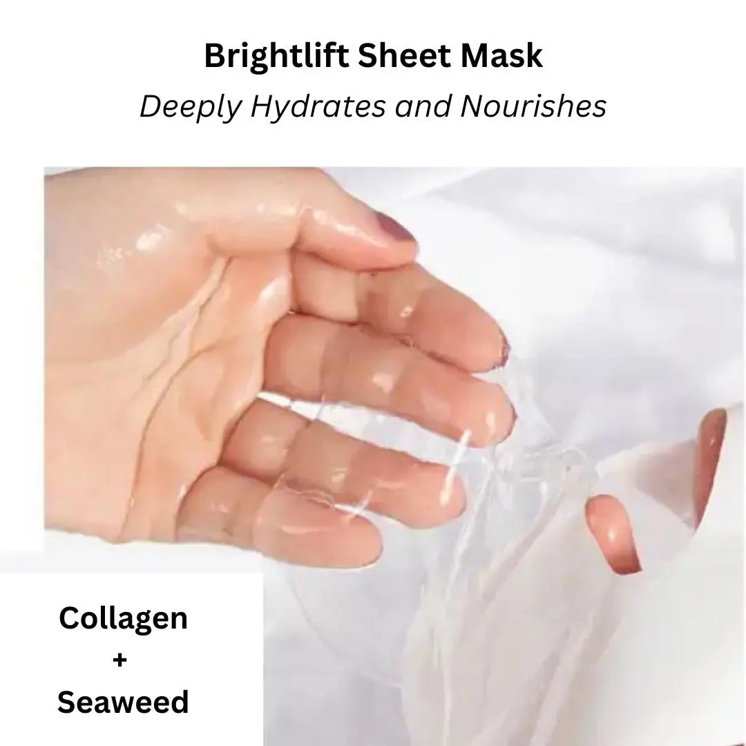 BrightLift Sheet Mask Bath and Body Matia Natural