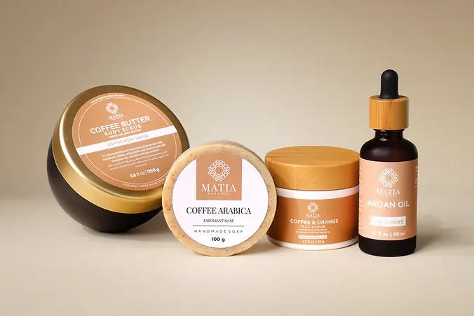 Coffee & Orange Skincare Set matianatural