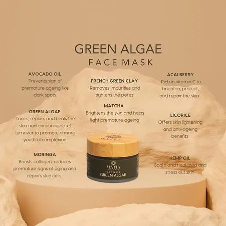 Green Algae Natural Face Mask