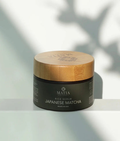 Japanese Matcha Rice Scrub matianatural