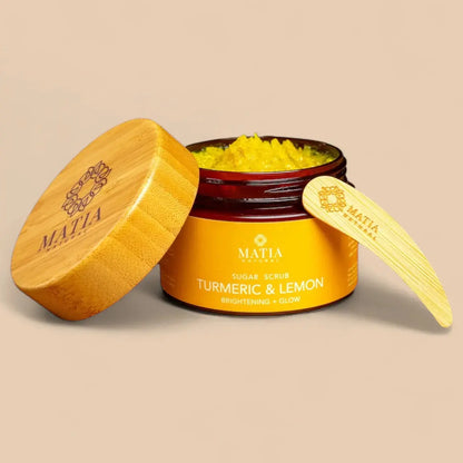 Lemon And Turmeric Scrub matianatural