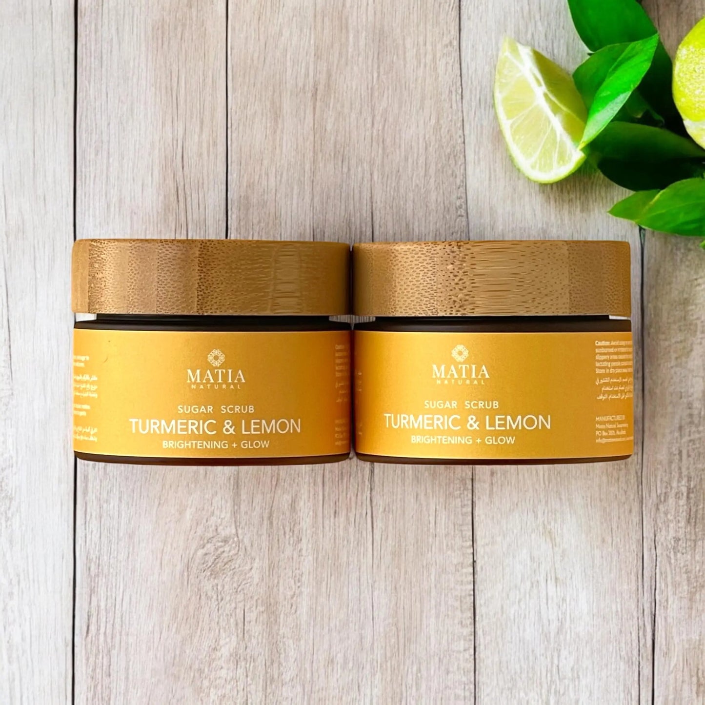 Lemon And Turmeric Scrub (Copy) matianatural