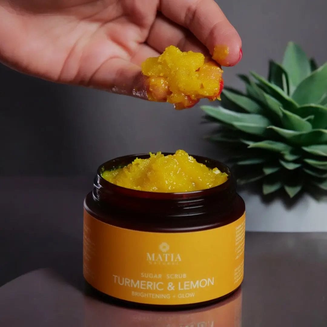 Lemon And Turmeric Scrub matianatural