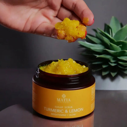 Lemon And Turmeric Scrub matianatural