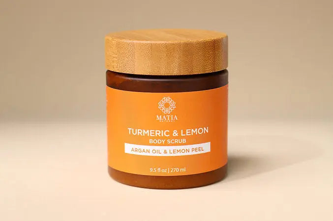 Turmeric & Lemon Scrub - Matia Natural