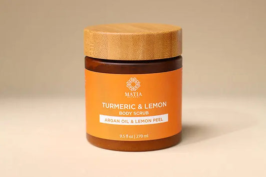 Turmeric & Lemon Scrub - Matia Natural